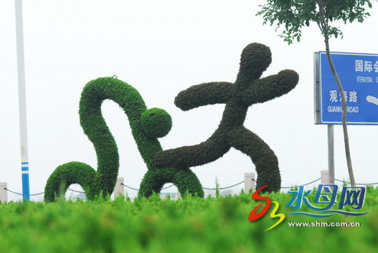 植物雕塑