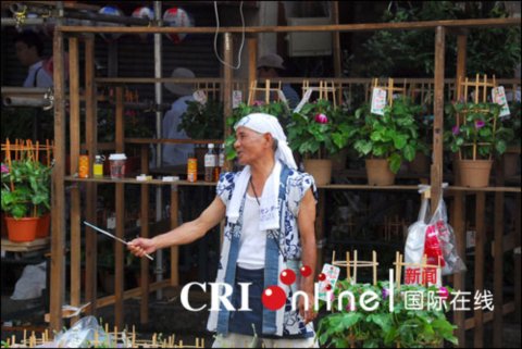 東京入谷的牽牛花市