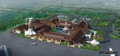 三亞鳳凰機(jī)場國際候機(jī)花園設(shè)計(jì)