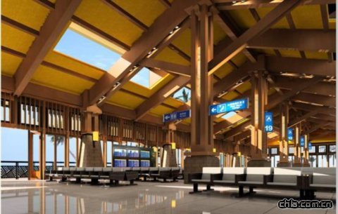 三亞鳳凰機場國際候機花園設計