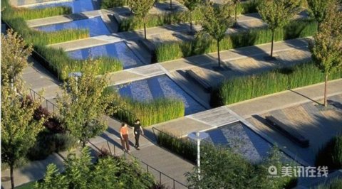 加州山景城查爾斯頓公園設計