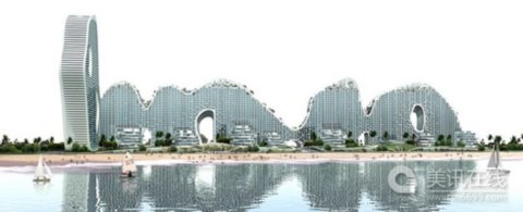 北海假山式住宅設(shè)計(jì)