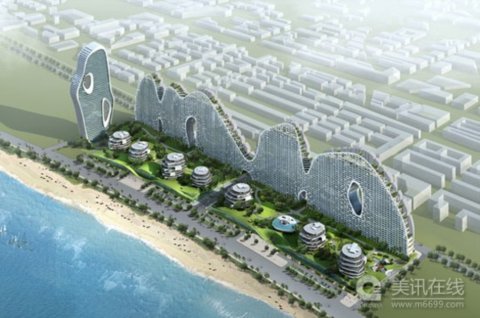 北海假山式住宅設(shè)計(jì)