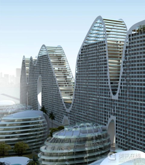 北海假山式住宅設(shè)計