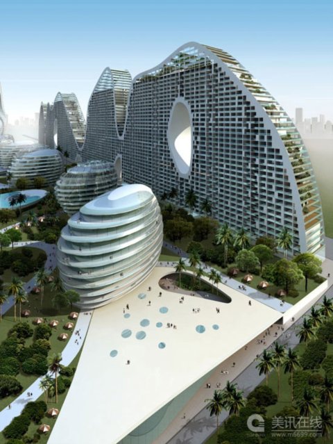 北海假山式住宅設(shè)計