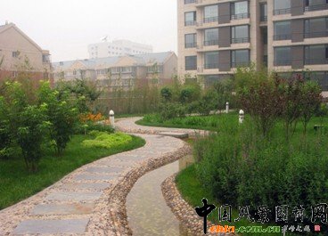 公安部廣渠門住宅小區施工前與竣工后對比