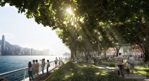 Foster+Partners設(shè)計(jì)的香港城市公園