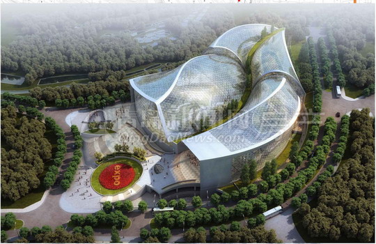 世園會 植物館 規劃 玻璃伊甸園 中國風景園林網