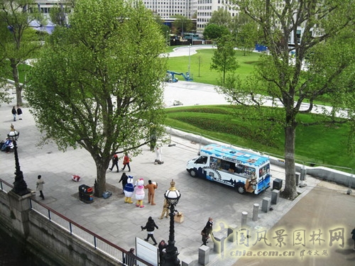 West8倫敦女王禧慶花園 世界園林 規劃設計 中國風景園林網