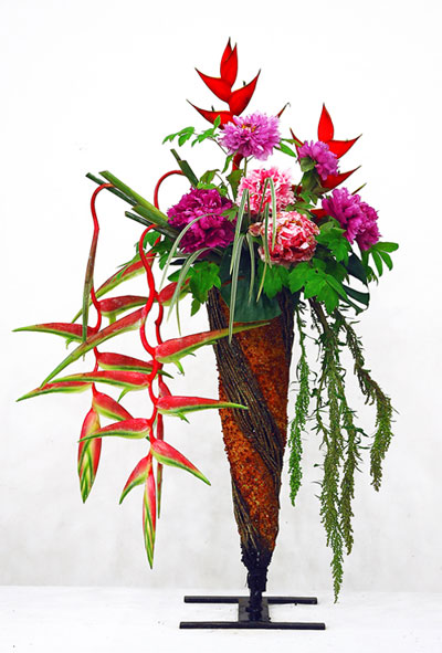 插花 作品 王路昌