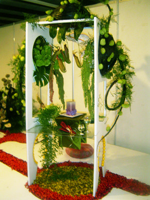 插花 作品 丁穩林