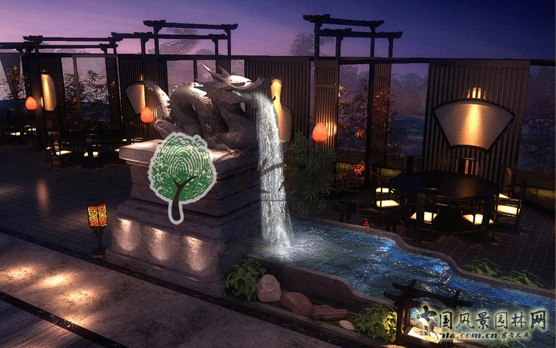 洛神賦神龍戲水