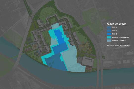 景觀設計案例美國納什維爾市坎伯蘭角  公共綠地|規劃設計 中國風景園林網  
