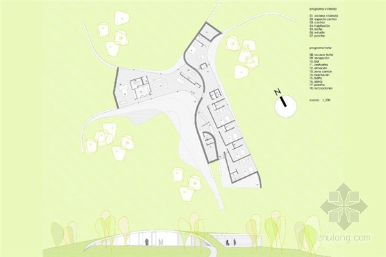 西班牙景觀酒店綠頂