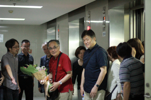 ATLAS前社長、日本著名景觀設計大師小林治人先生參觀公司