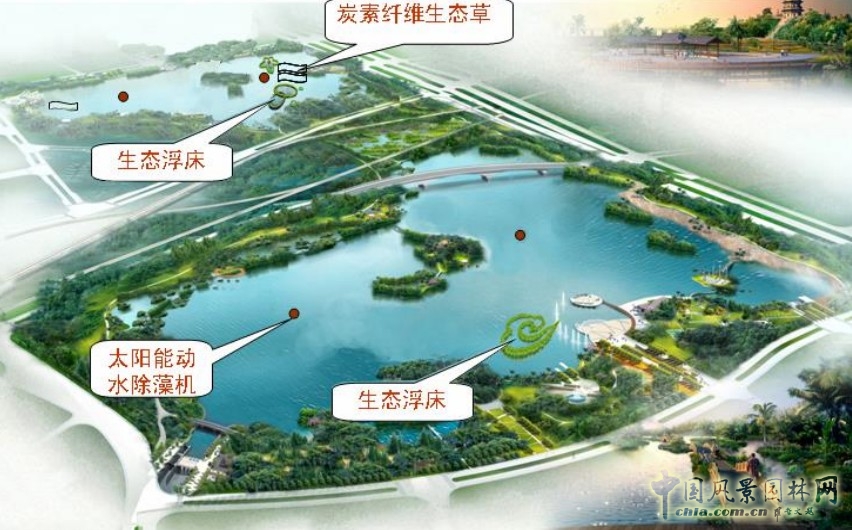 廣州市白云湖水體生態治理工程