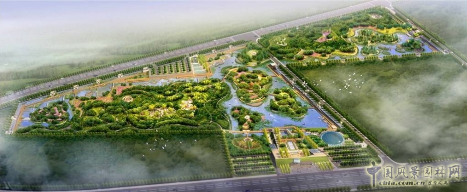 商丘市植物園 朱建寧 中法園林 園林設計