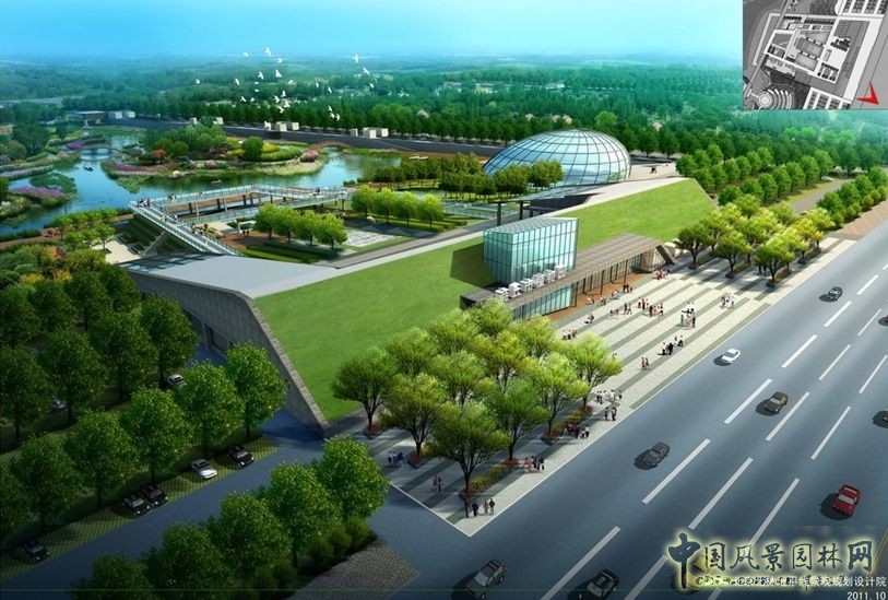 商丘市植物園 朱建寧 中法園林 園林設計