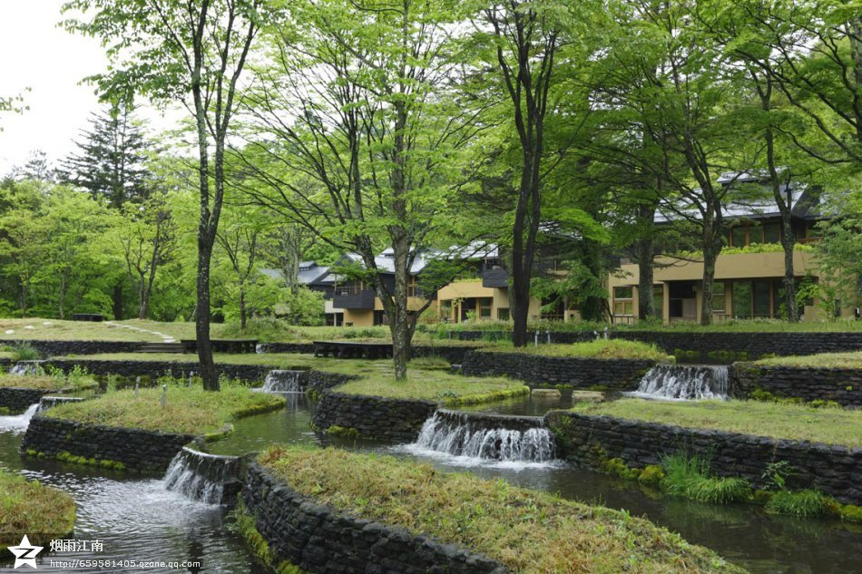 日本長野輕井澤虹夕諾雅酒店景觀設(shè)計