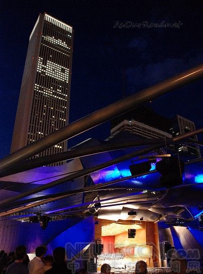 千禧公園的貝殼形露天音樂廳