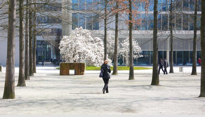 瑞士巴塞爾諾華公司總部廣場