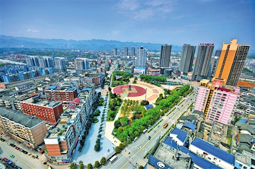 城市建設(shè)+重慶秀山花燈廣場(chǎng)