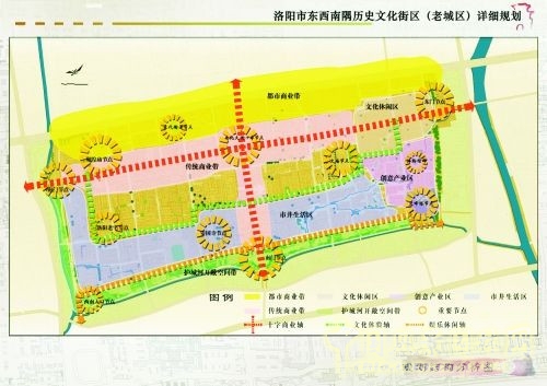 老城區東西南隅歷史文化街區規劃結構