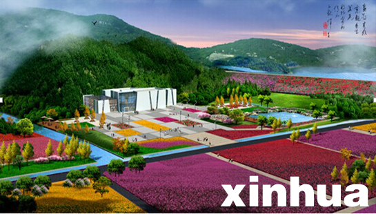 黃石園博會(huì)主場館鳥瞰效果圖