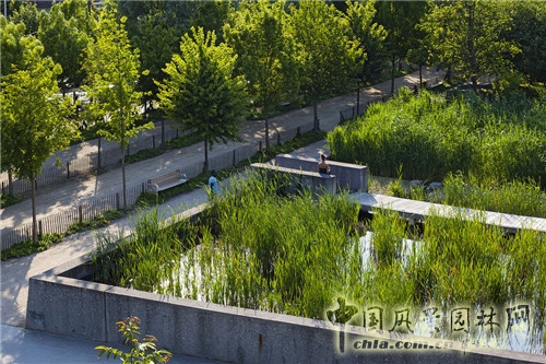 法國南泰爾市Chemin公園