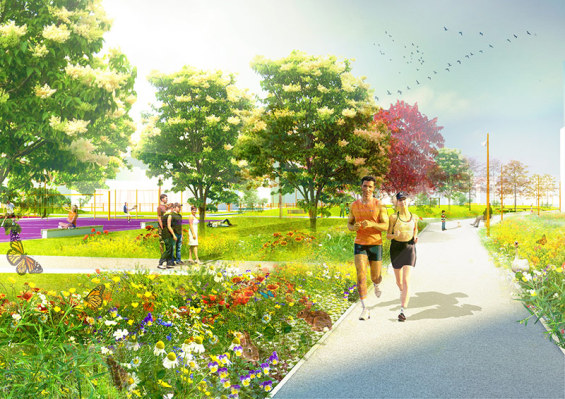 俄羅斯人居獎最佳公共空間設計：亞尼拉村落