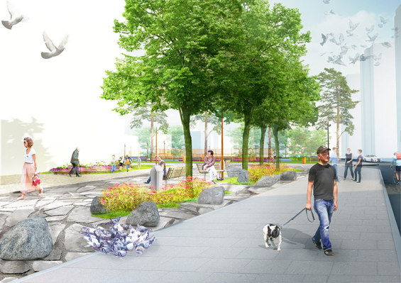 俄羅斯人居獎(jiǎng)最佳公共空間設(shè)計(jì)：亞尼拉村落