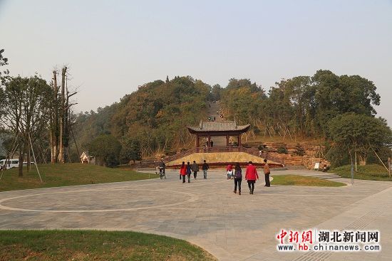 夷陵已建設完成的小溪塔森林公園一期