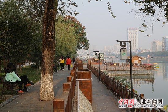 已建設完成的河心公園