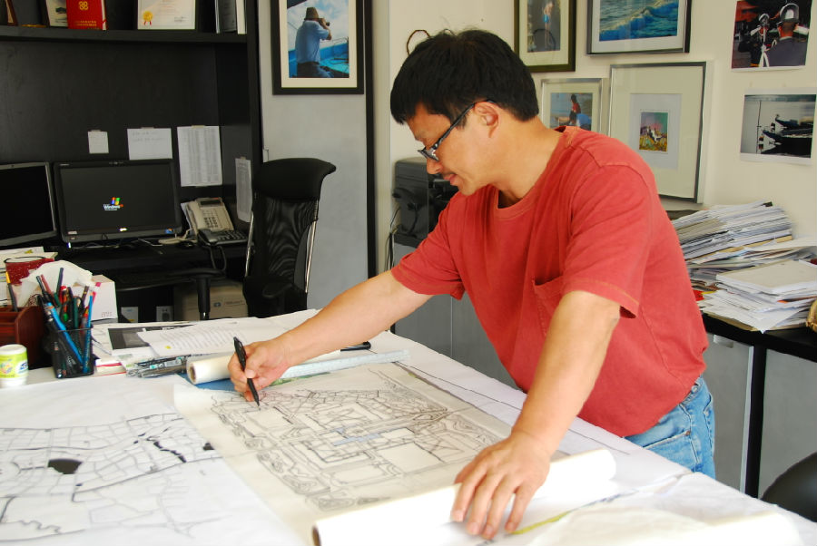 李建偉 設計草圖 效果圖 景觀創作