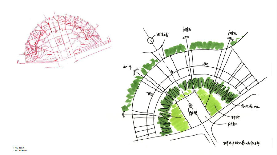 李建偉 設計草圖 效果圖 景觀創作