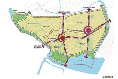 高淳老城區規劃示意圖