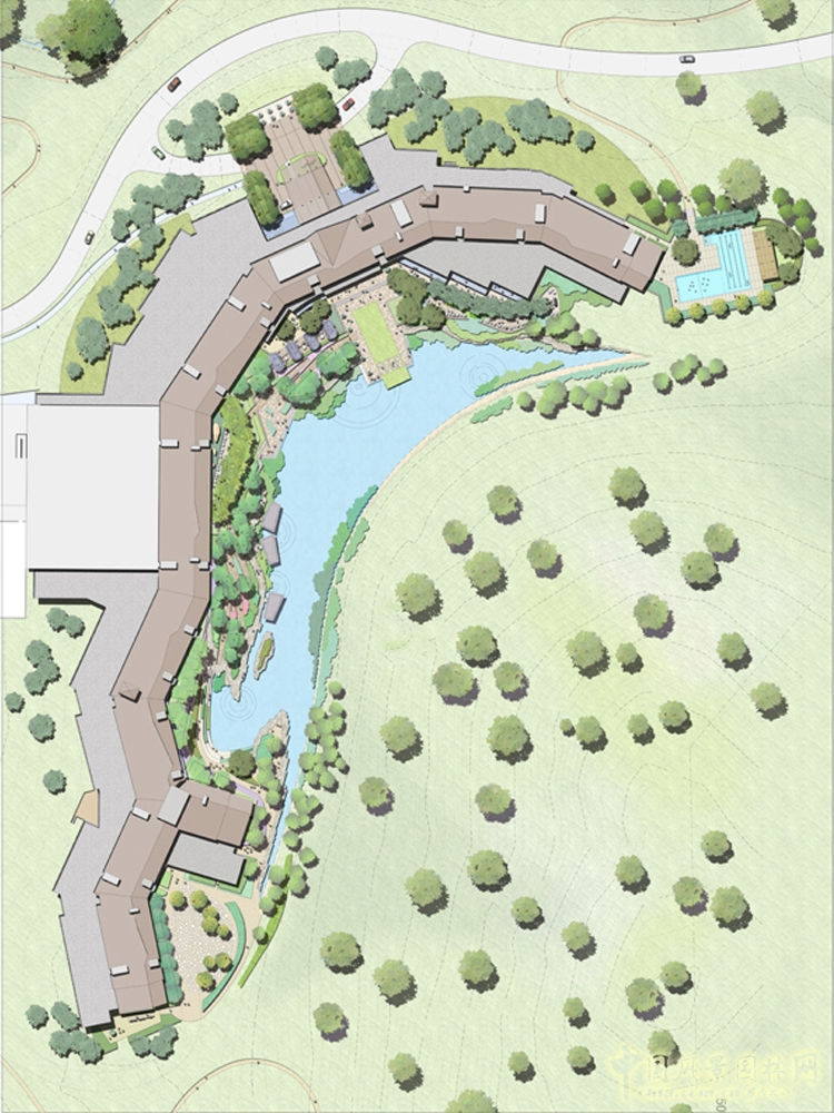 SWA經典案例：德勤大學景觀設計
