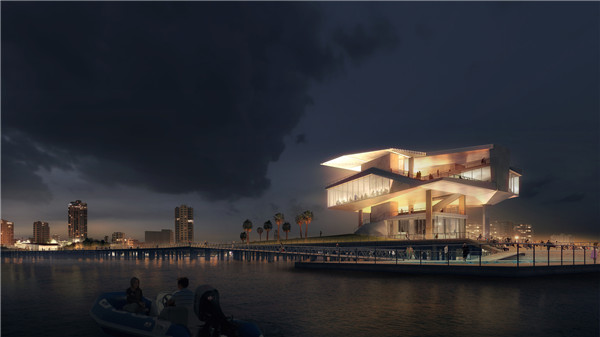 圣彼得堡碼頭概念設計通過市政審批