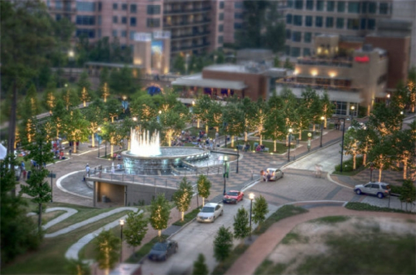 sasaki:美國(guó)德州濱水廣場(chǎng)