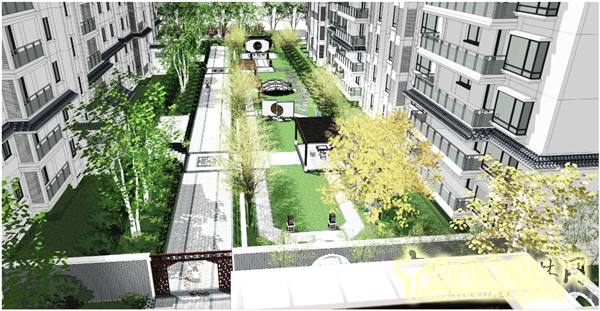 中天建中:河南開封新區·眾意馨園大型居住區景觀項目