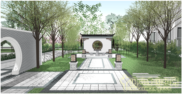 中天建中：河南開封新區·眾意馨園大型居住區景觀項目