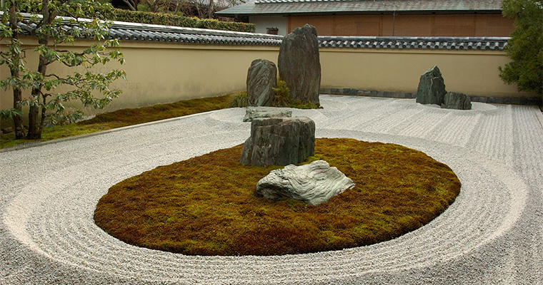 日式枯山水庭院賞析