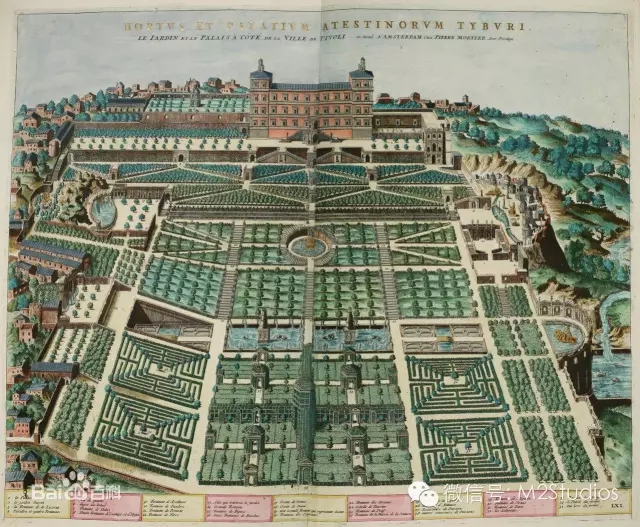 意大利臺(tái)地園的典范——埃斯特莊園