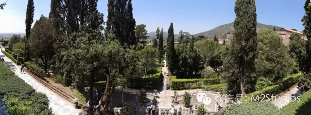 意大利臺(tái)地園的典范——埃斯特莊園