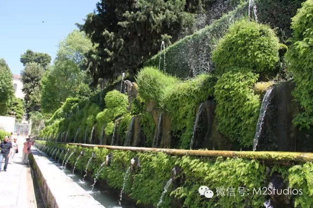 意大利臺(tái)地園的典范——埃斯特莊園