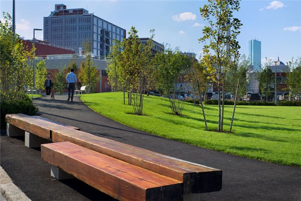 波士頓信道中心公園景觀設計