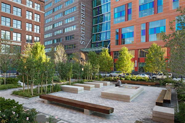 波士頓信道中心公園景觀設計