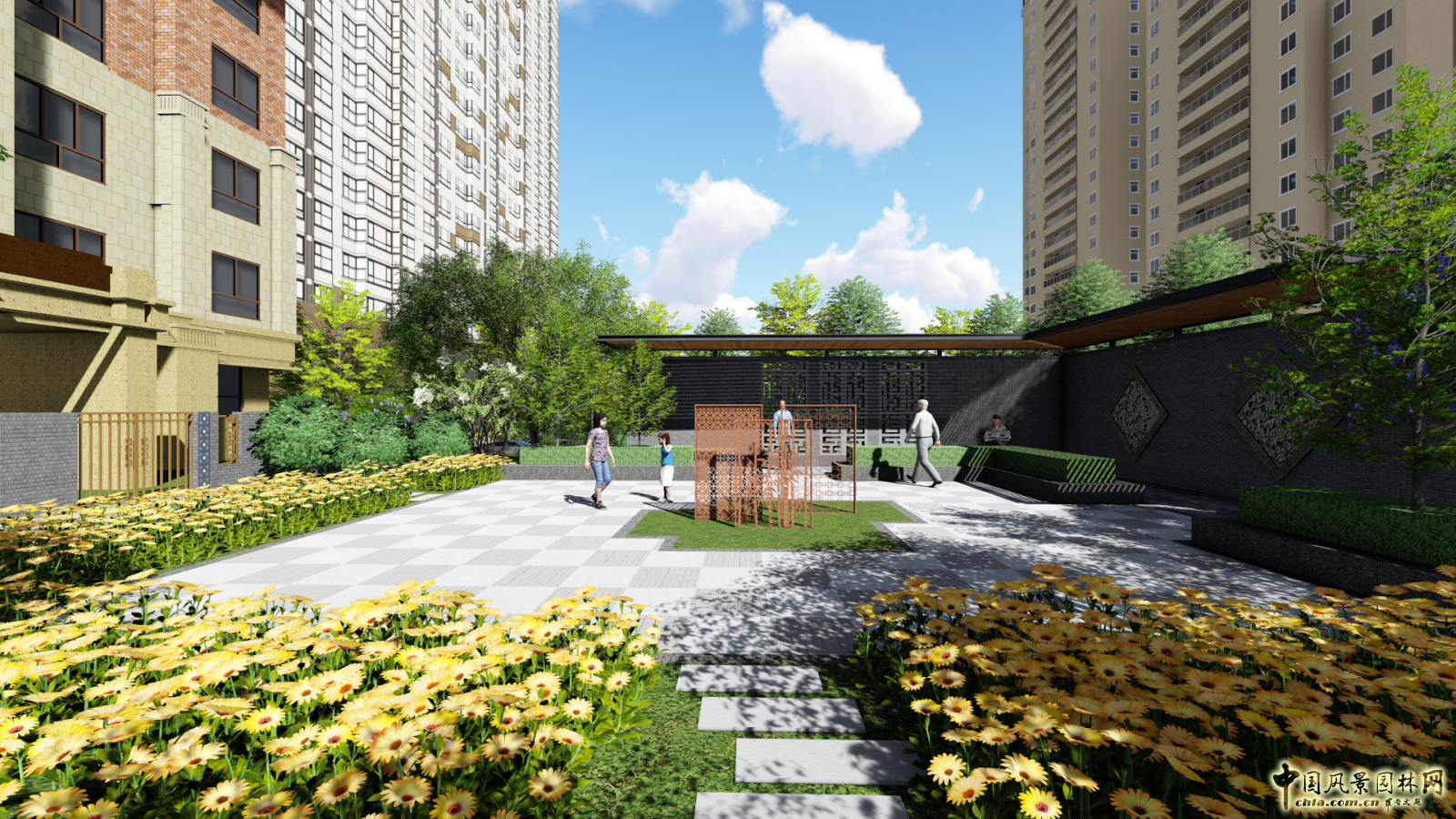 2016園冶杯:辰興·優(yōu)山美郡B地塊景觀設計