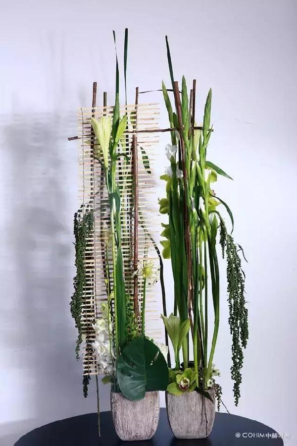 用低成本架構出更具設計感的花藝形態