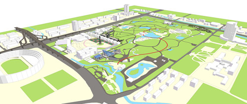 案例:濟南泉城公園防災避險規劃設計